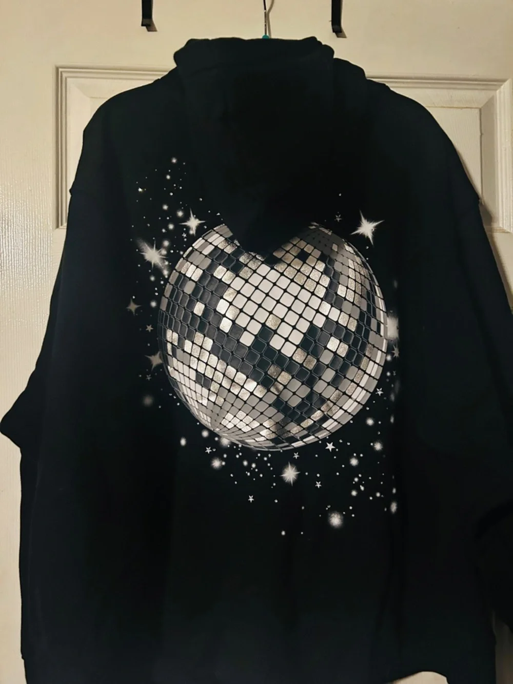 wild fable Black Star Pocket Hoodie - Picture 2 of 5